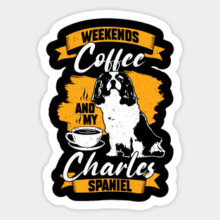 Cavalier King Charles Spaniel Dog Lover Gift Sticker